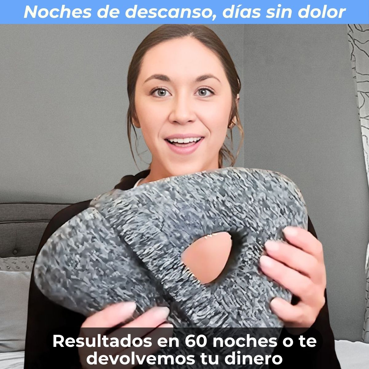 Almohada Relajante ErgoFlex™️ | Olvida El Dolor de Cadera y Ciática Desde La Primera Noche