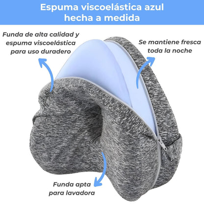 Almohada Relajante ErgoFlex™️ | Olvida El Dolor de Cadera y Ciática Desde La Primera Noche