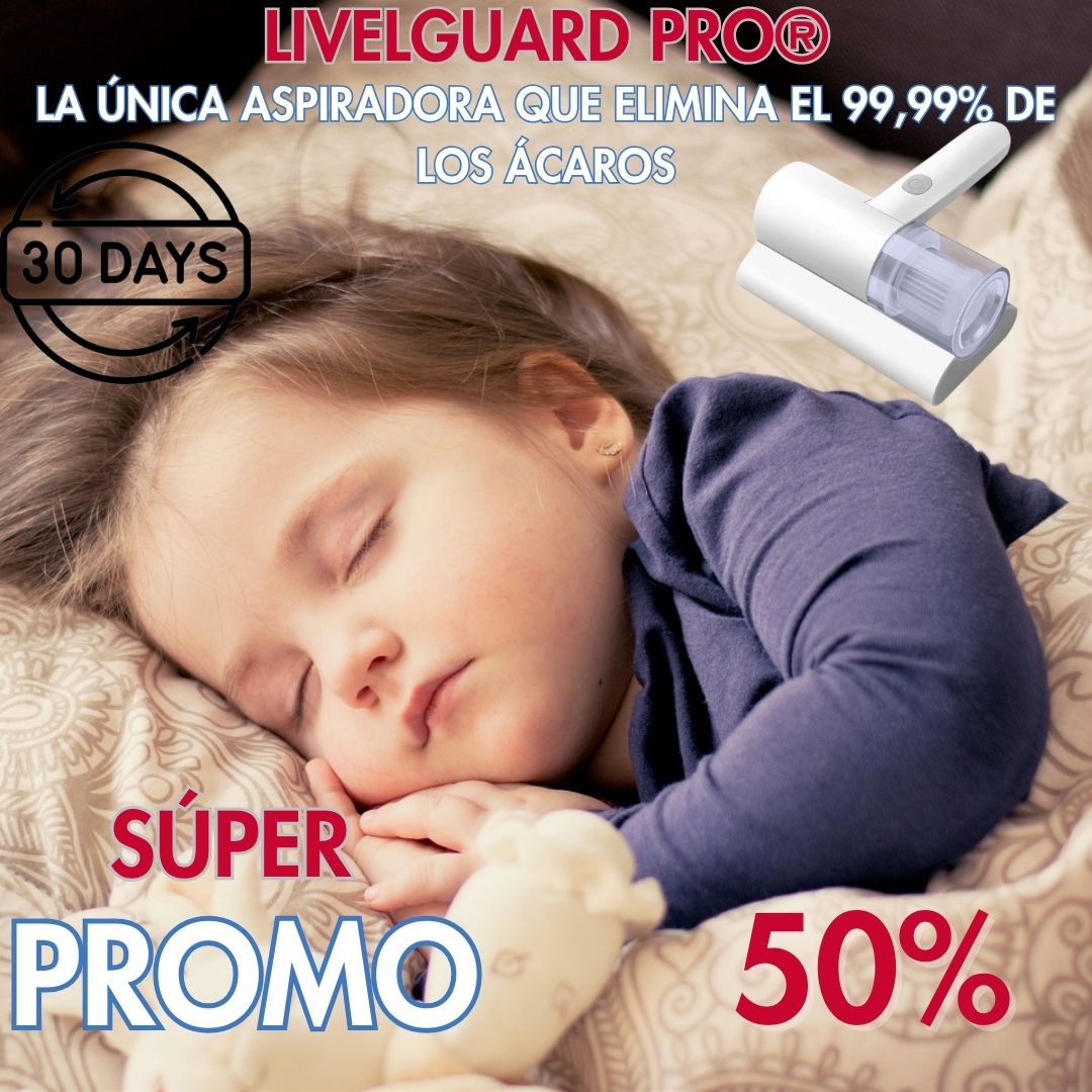 ASPIRADORA LIVELGUARD PRO®️ | MEJORA TU SUEÑO CON UN SOLO USO